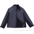 Casual chaqueta de manga larga con cremallera Softshell para hombres